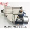 Starter Motor For PC60-7 4D102 Engine,1574104-4611 #1 small image