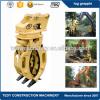 Heavy hydraulic rotating wood grapple for PC120, PC130 excavators