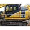 used medi excavator komatsu PC130-7 used 13 ton hydraulic excavator #1 small image