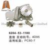 6204-53-1100 PC60-7 4D95 Excavator oil Pump for Engine Part #1 small image