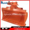 CE-approved R140/R145/ZX120/ZX135/PC130/PC138/CA321 Double-cylinder excavator tilting mud bucket