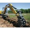 Excavator Compaction Wheel Mechanical Compaction Attachment #1 small image