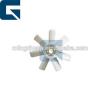 Wholesale excavator fan, PC60 PC100 engine 4D95 cooling fan blade 6006250520 #1 small image