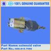 geunine parts PC60-7 excavator solenoid valve 600-815-7550 made in China #1 small image