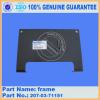 Competitive price excacator parts PC160-7 frame 21K-30-D1110 high quality