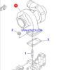 Jining Shante Songzheng PC130-6 engine turbocharger 6732-81-8100