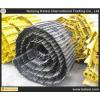 EX1200 excavator track robot chassis track link assembly with steel track pads undercarriage parts #1 small image
