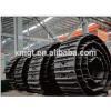 Track link with grouser plates