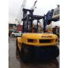 Used Komatsu forklift 8 ton, fd80e-8, Original from Japan, good condition, located in shanghai