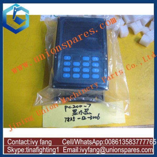 7835-10-2001 7835-10-2003 PC200-7 Monitor for Excavator PC220-7 PC220LC-7 PC200LC-7 PC270-7 PC300-7 PC300LC-7 #1 image