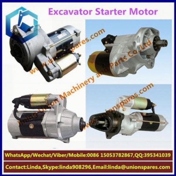 High quality For for komatsu 4D95 NEW excavator starter motor engine PC60-7 PC130-7 4D95 NEW electric starter motor #1 image