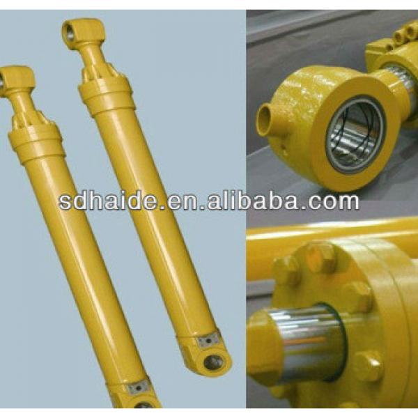 telescopic hydraulic cylinder assy, excavator spare parts boom / arm / bucket cylinder for small excavator #1 image