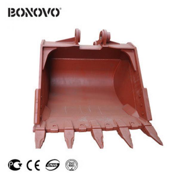 Rock Bucket with Teeth and Shanks for Excavator PC220 PC240 PC270 #1 image