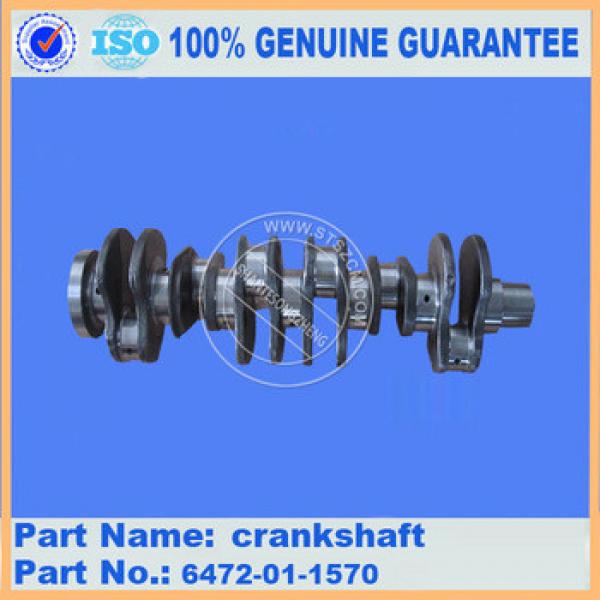 s6d108 crankshaft 6222-61-1400 pc360-7 engine crankshaft #1 image