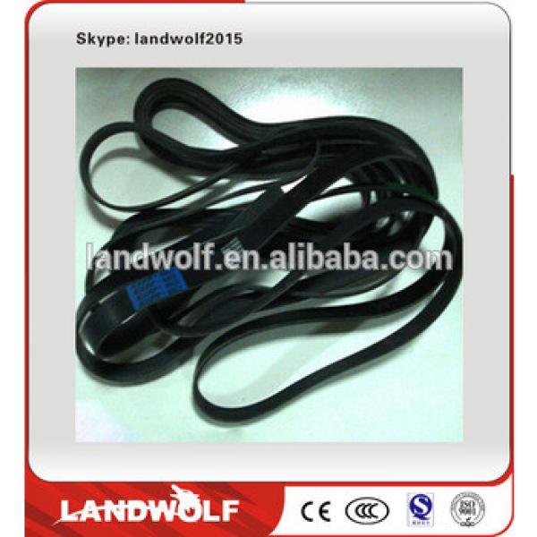 High quality PC270-7 construction excavator spare parts of generator fan belt #1 image