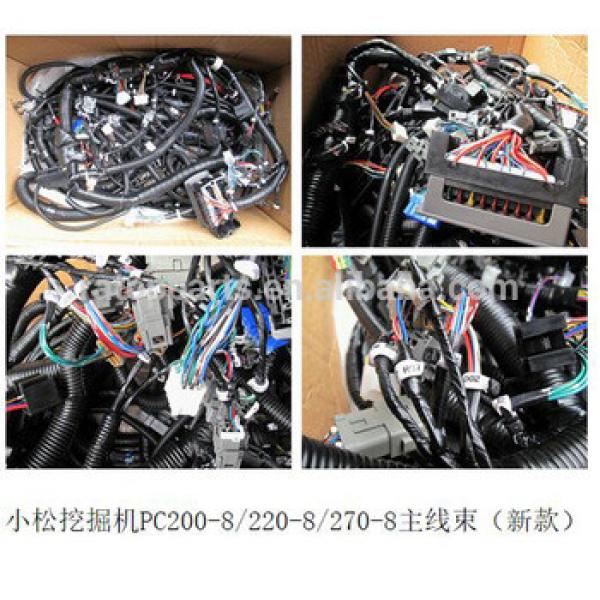 Wiring harness PC200-8 PC220-8 PC270-8 20Y-06-42411 excavator spare parts wiring harness #1 image