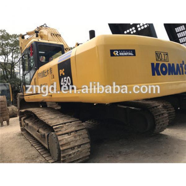 Japan Komat PC450-8 excavator made in 2014 used condition komat PC450-8 crawler excavator #1 image