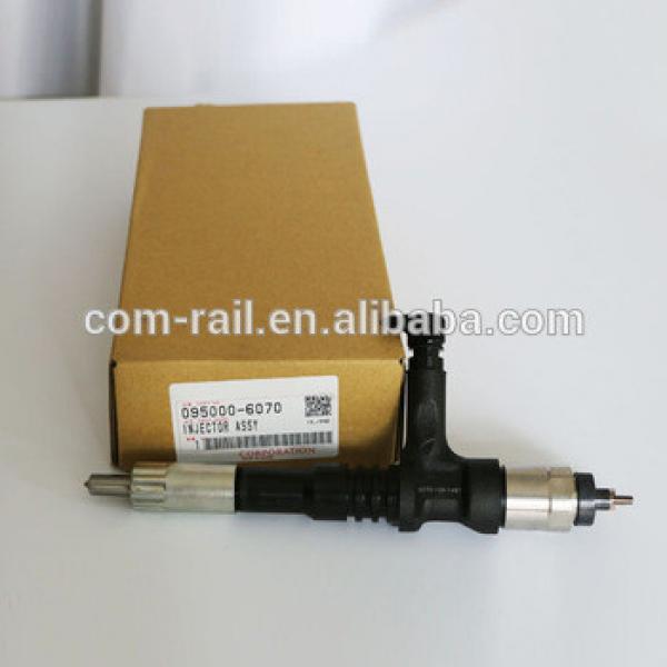 genuine injector 095000-6070 for PC400-8 PC450-8 #1 image