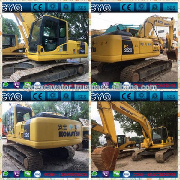 Used Komatsu PC220--8 crawler excavator/Komatsu PC200,PC300,PC400,PC360,PC450 excavators for sale (whatsapp: 0086-15800802908) #1 image