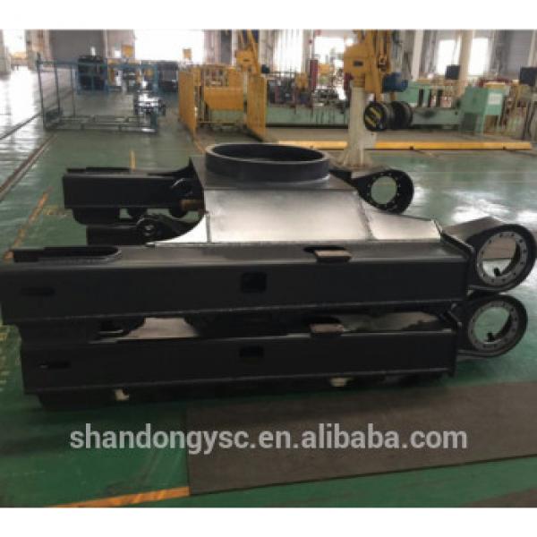 100% brand new up and below track frame for excavator PC50UU-2/ PC55MR-2/PC60-7/PC75/PC100/ PC120/PC130/ #1 image