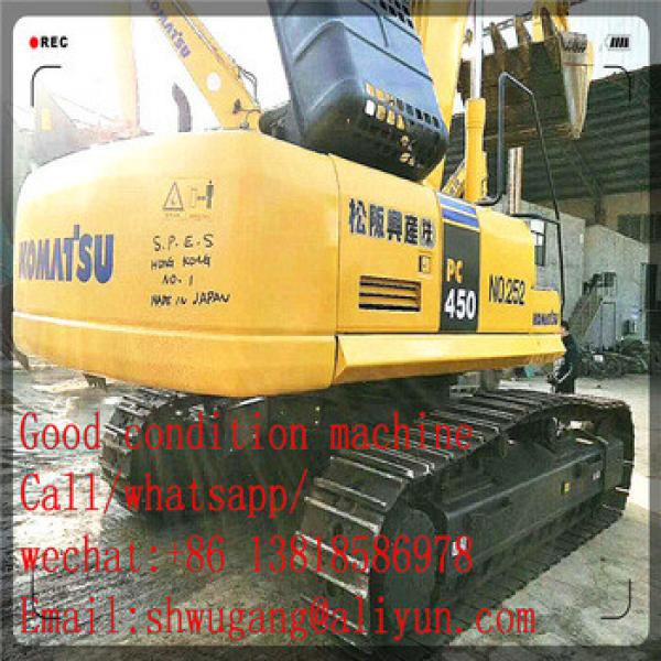 Japan used Komatsu PC360-7 crawler excavator/Komatsu PC300-7 PC350 PC350-7 PC360 PC360-7 PC400-7 PC450 PC450-7 #1 image