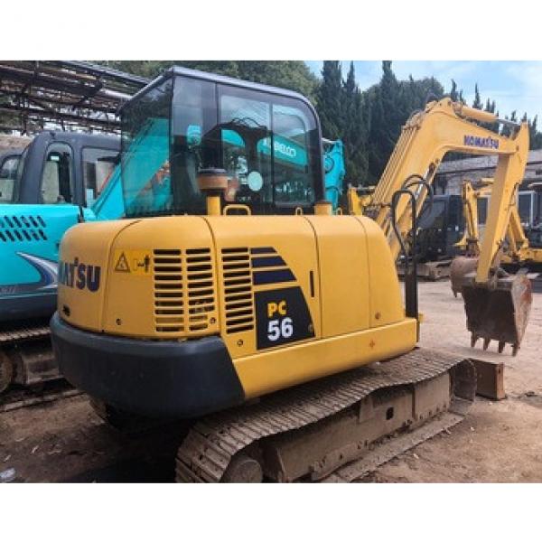 Low Price and High Quality Hydraulic Crawler Excavator Komatsu PC56 from Japan in stock for hot sale #1 image