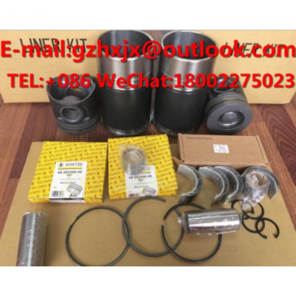 Rebuild kit CYLIND LINER KIT PISTON RING GASKET KIT for Excavator Engine Parts PC160/200/210-2/3/5 #1 image