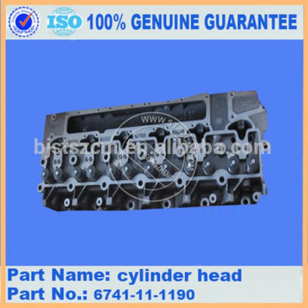 Best selling excavator parts PC56-7 cylinder head assy KT1G850-0304-3 made in China #1 image
