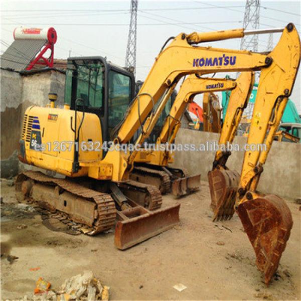 Excellent performance High quality Cheap Used Komatsu PC56-7 Excavator for sale #1 image