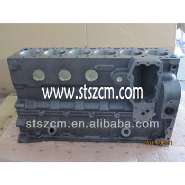 Excavator engine spare parts PC220-6 cylinder block 6735-21-1010 #1 image