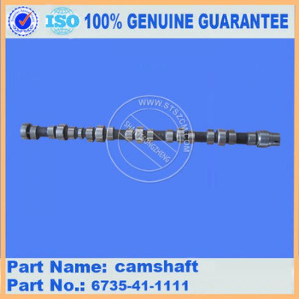 6732-41-1111 4D102 engine camshaft for excavator parts camshaft camshaft,PC160-7 camchasft, excavator camshaft #1 image