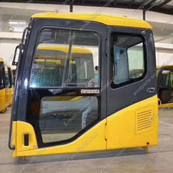 OEM PC110 PC130 Operator Cabin Door PC160 PC200 PC210 Excavator Cab Assembly With Glass Spare parts #1 image