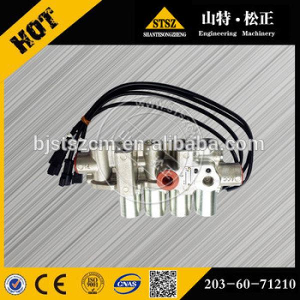 PC130-7 solenoid valve ass&#39;y 203-60-71210 gold supplier #1 image