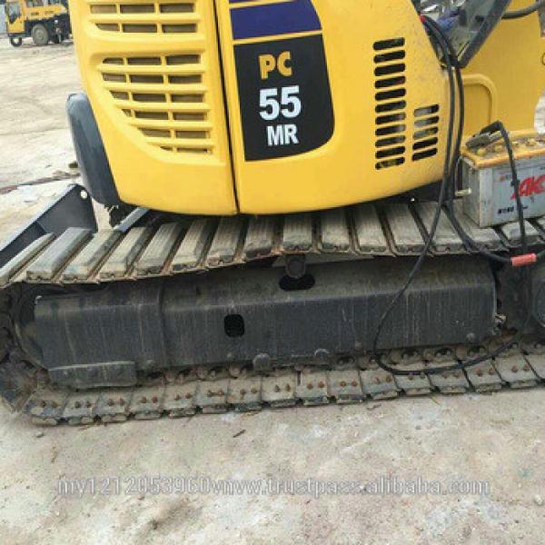 Used Komat PC55mr-2 excavator,used Mini Excavator Digger Komat PC60/PC55MR PC35 PC60 PC70 #1 image