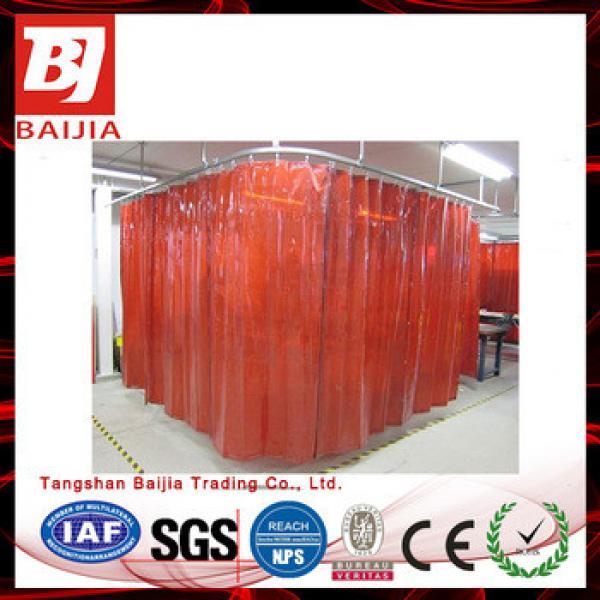 Competitive Price Pvc Welding Screen Colorful Transparent Soft Chinese Door Curtain #1 image