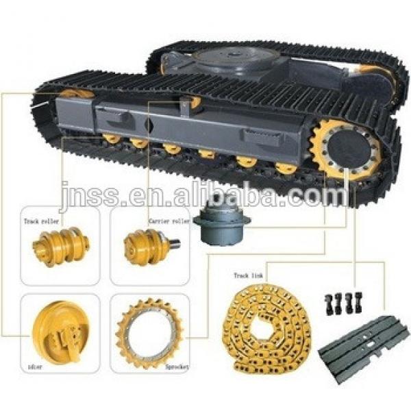 excavator undercarriage parts track roller carrier roller idler steel track shoe PC60,PC100,PC120,PC200,PC220,PC300,PC350,PC40 #1 image