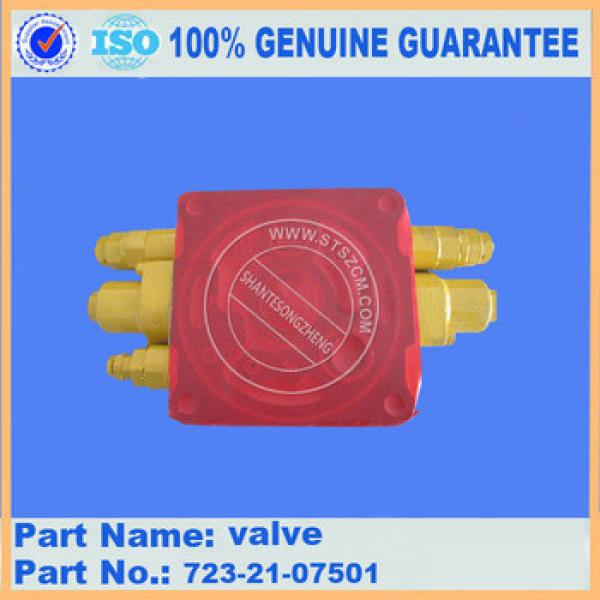 PC70-8 hydraulic excavator main valve sub ass&#39;y 723-21-07501 #1 image