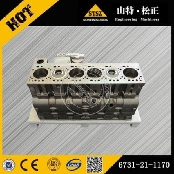 High quality excavator parts PC160-7 cylinder block 6731-21-1130 wholesale price #1 image