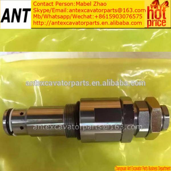 replacement main control hydraulic relief valve 709-80-52800 for excavators PC100-5 PC120-5 PC200-5 PC220-5 #1 image