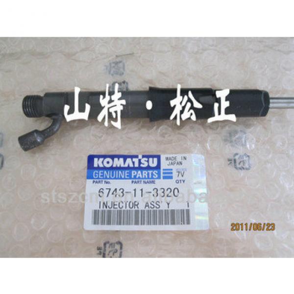 Nozzle fuel injector for excavator PC360-7 6743-11-3120 #1 image