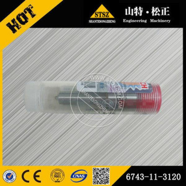 Excavator part of PC360-7 PC300-7 engine SAA6D114E diesel fuel injector nozzle 6743-11-3120 #1 image