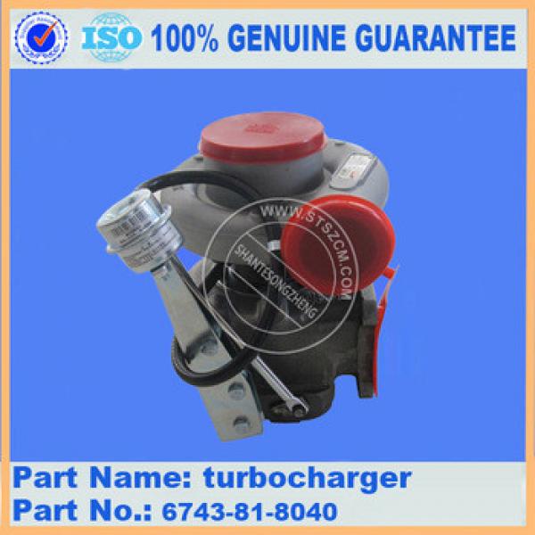 Turbocharger for excavator PC360-7 turbocharger 6743-81-8040 turbocharger prices #1 image