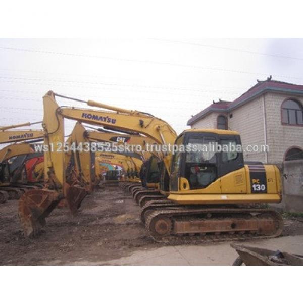 Top quality used Komatsu PC130 excavator /digger #1 image