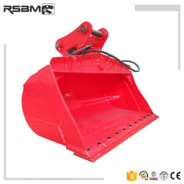 RSBM excavator tilting bucket for PC100 PC130 PC200 #1 image
