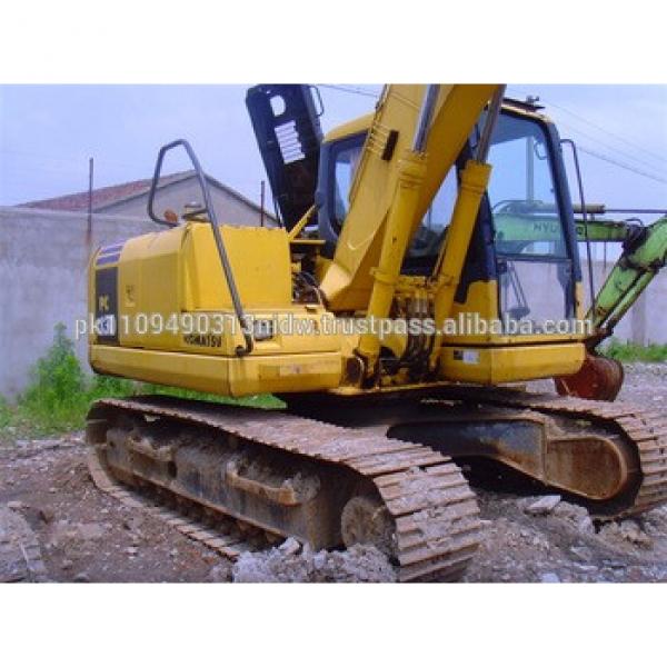 Used komatsu excavator pc120 /pc130, used japanese komatsu excavator 12 ton /13 ton for sale #1 image