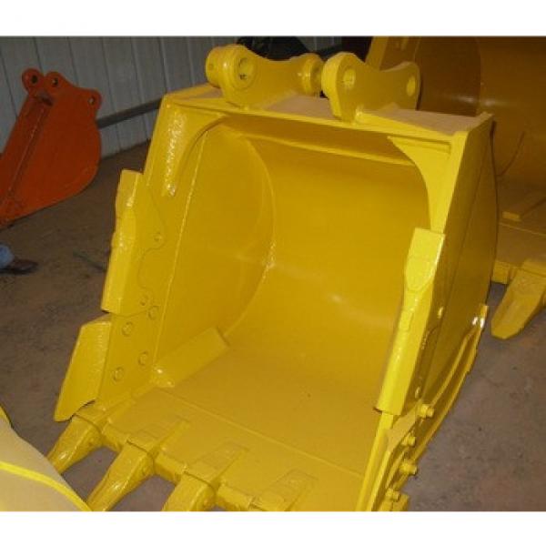 wholesale machinery construction attachment parts 0.65m3 rock type bucket for PC130 excavator on hot sale #1 image