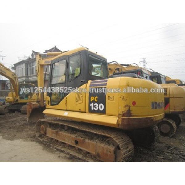 newest product coming used Komatsu PC130 excavator for sale #1 image