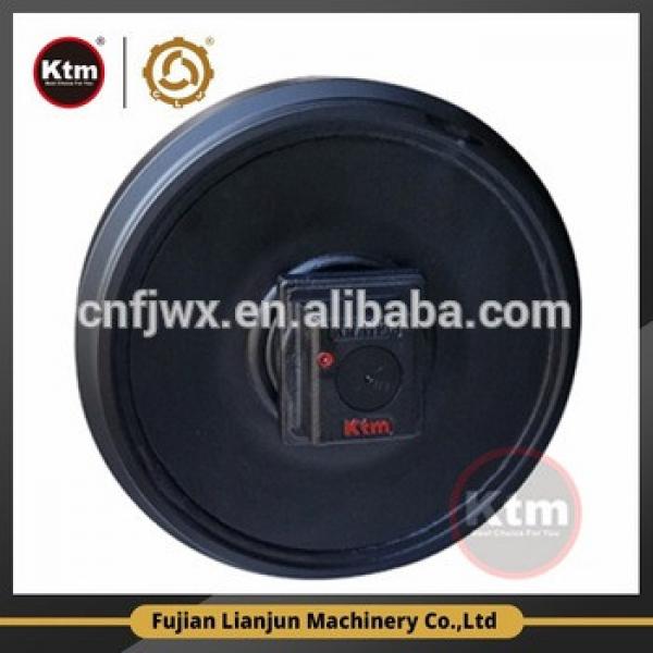 excavator parts PC130 front idler assy,undercarriage parts idler #1 image