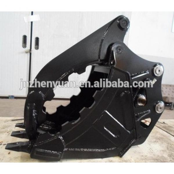 Hot selling Hydraulic thumb bucket for excavator pc60 pc130 ex75 ex120 #1 image