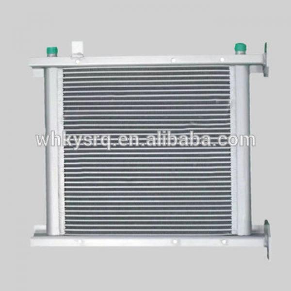 High quality PC60-7 aluminum oil 4 row excavator radiator #1 image